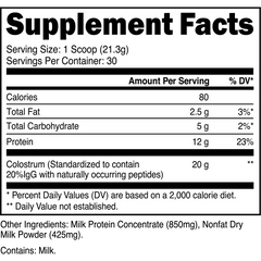 Grass-Fed Colostrum