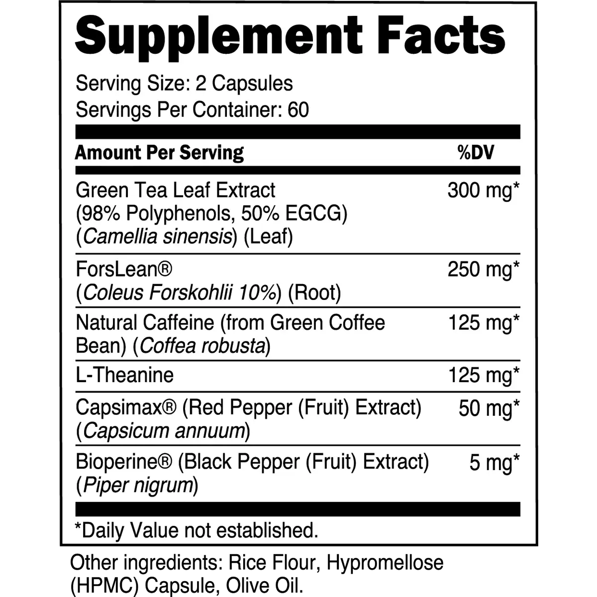 Body Recomp - Fat Burner