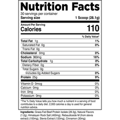 Grass-Fed Beef Protein Isolate
