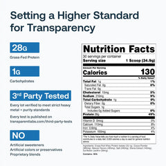 Grass-Fed Whey Protein Isolate