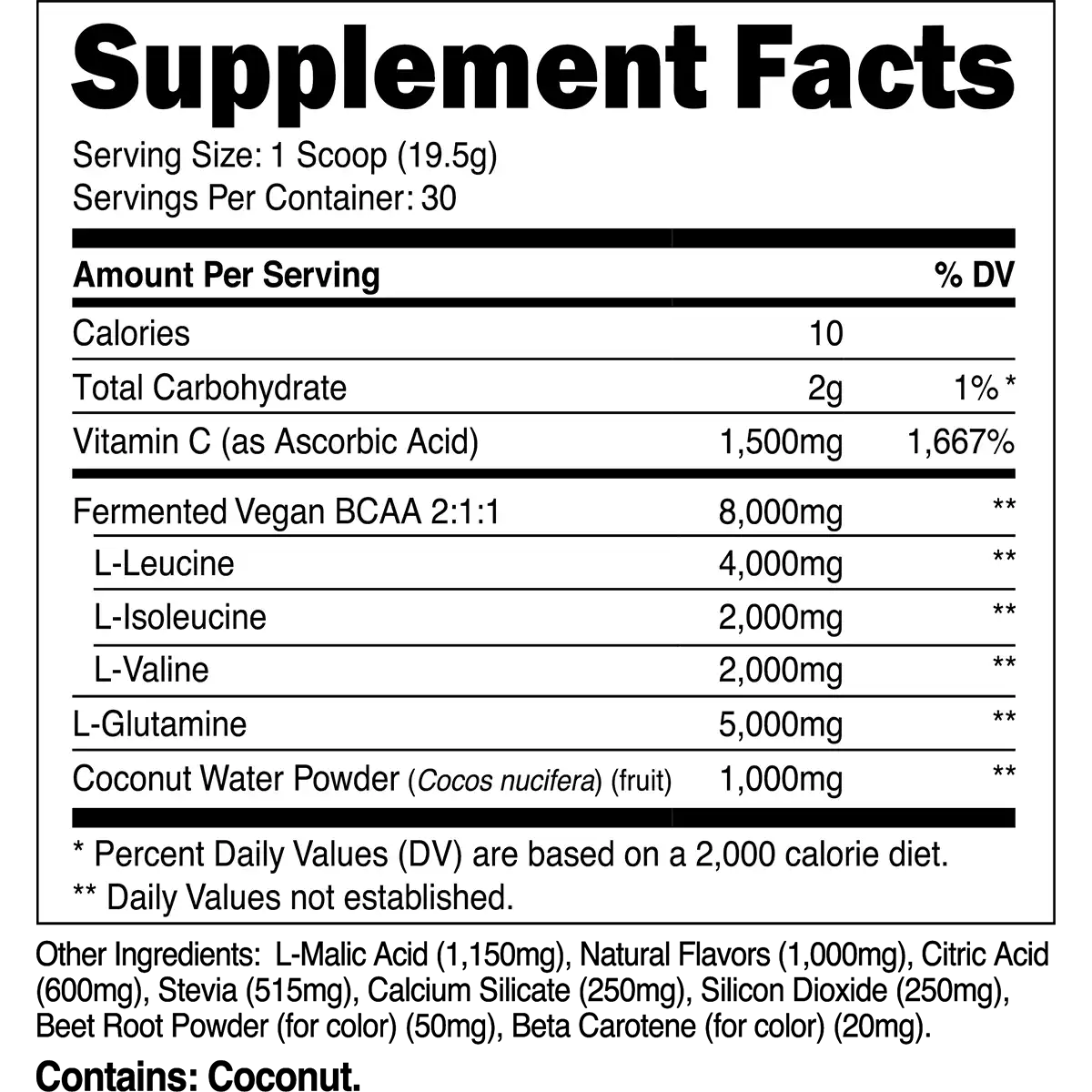 BCAA Glutamine