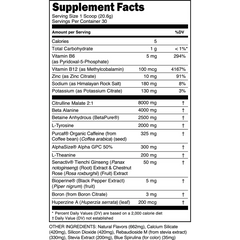 Bulk Black Pre-Workout